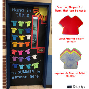 Hang in there, Summer is almost here! Classroom Door Design