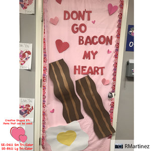 Use hearts for unique and fun Valentine's Day classroom doors!