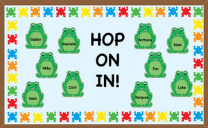 Hop On Into Class with Frog Notepads and Cut-Outs!