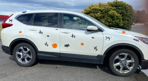 Show off your Halloween Spirit by decorating your vehicle with magnets for the holiday!