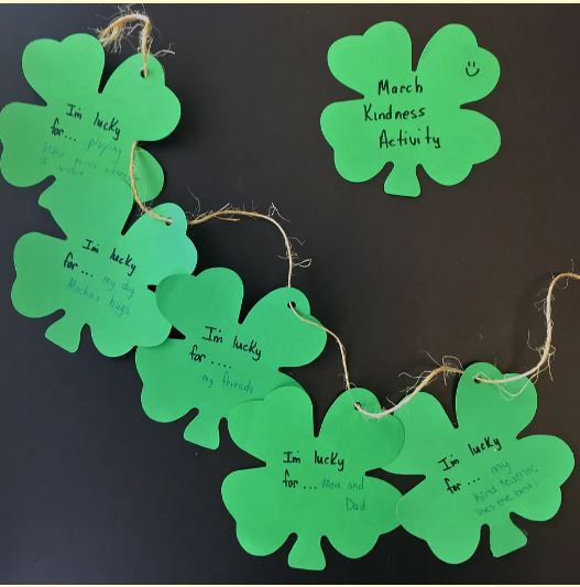 Spread Kindness During March With This Activity Using Clover Cut-Outs!