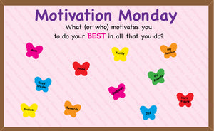 Motivation Monday Bulletin Board Idea!