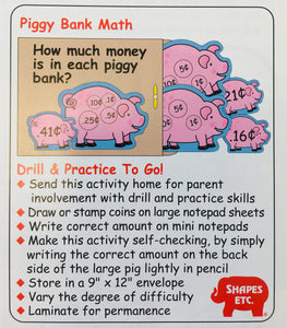 Piggy Bank Math Activity