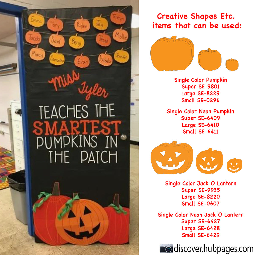 Show off the Smart Pumpkins you have in your patch with this Halloween themed Classroom Door!