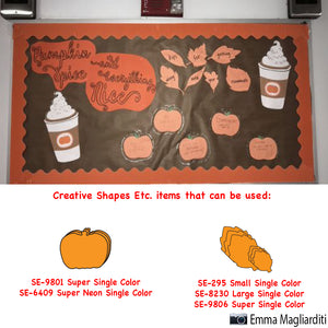 Create Fall Bulletin Boards for College Dorm Rooms, Schools and More!