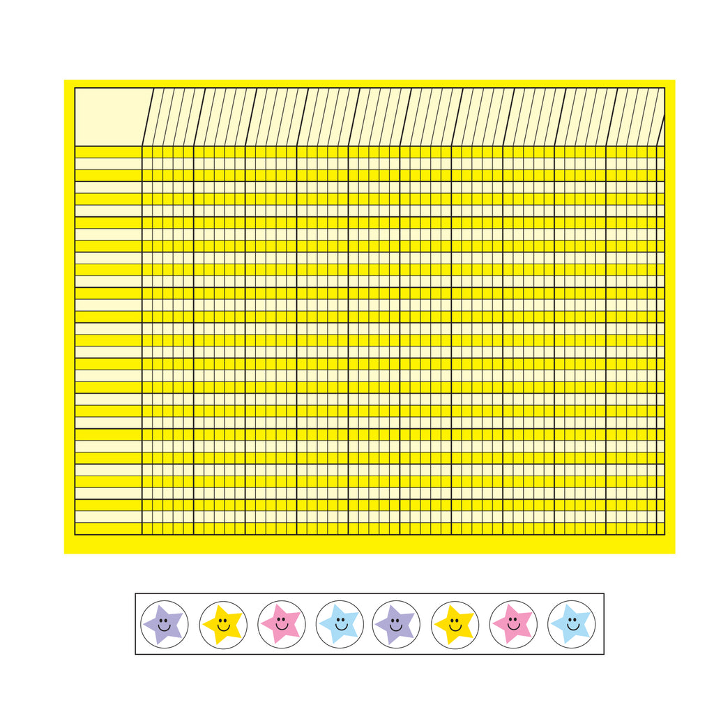 Horizontal Incentive Chart.pdf Horizontal 4 Piece Classroom Incentive Chart and Sticker Sets are avai
