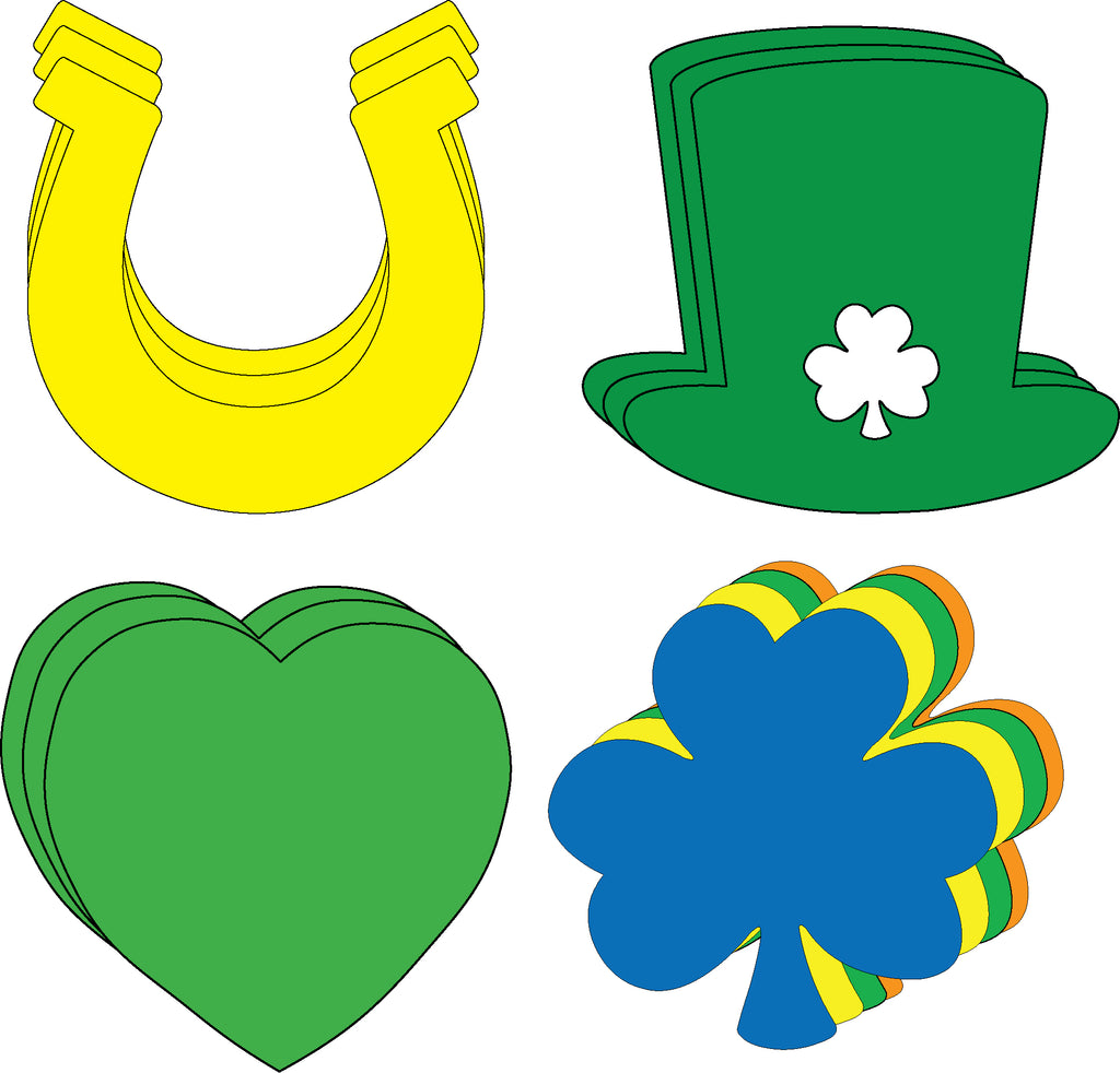 New! Irish Charm Cut-Out Sets are available now!