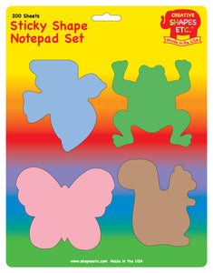 New Spring Animal Sticky Notepad Set