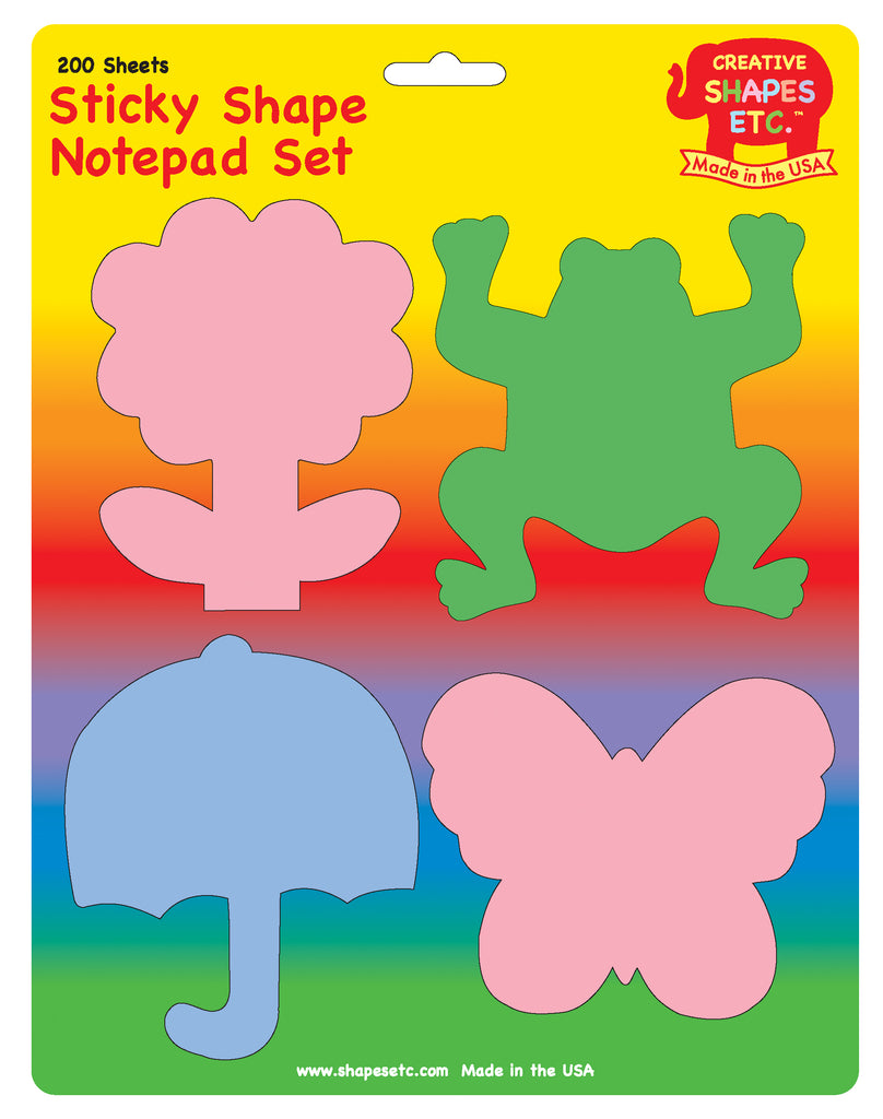 Spring Sticky Notepad Set