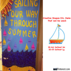 Sail Through The Summer With A Fun Classroom Door Design