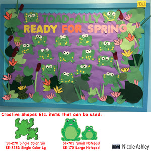 Get ready for Spring with Frog Products from Creative Shapes Etc!.