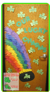 St. Patrick's Day Door Displays
