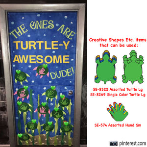 Turtle-y Awesome Classroom Door Decor!
