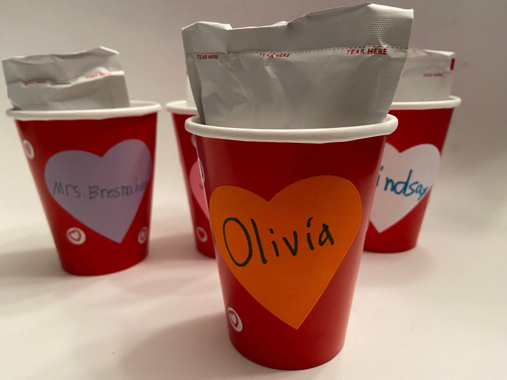 Create a fun Valentine's Day Gift For Your Classmates with Heart Products!