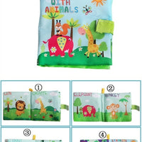 Baby Educational Toys Cloth Book English | Toys Baby Cloth Book