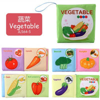 Baby Educational Toys Cloth Book English | Toys Baby Cloth Book