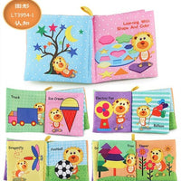 Baby Educational Toys Cloth Book English | Toys Baby Cloth Book