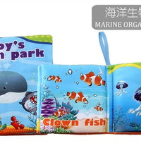 Baby Educational Toys Cloth Book English | Toys Baby Cloth Book