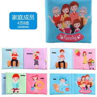 Baby Educational Toys Cloth Book English | Toys Baby Cloth Book