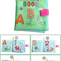 Baby Educational Toys Cloth Book English | Toys Baby Cloth Book