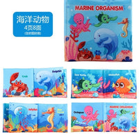 Baby Educational Toys Cloth Book English | Toys Baby Cloth Book