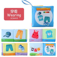 Baby Educational Toys Cloth Book English | Toys Baby Cloth Book