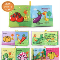 Baby Educational Toys Cloth Book English | Toys Baby Cloth Book