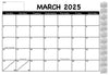 Academic Year Desk Calendar- Black & White with Previews Desk Calendar