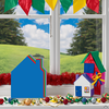 SHAPES ETC. House Assorted Color Super Cut-Outs- 8” x 10”