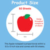 SHAPES ETC. Large Notepad Apple/Macintosh