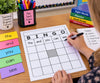 SHAPES ETC. Blank Bingo Cards -7.5" x 9.5"