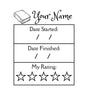 SHAPES ETC. Teacher's Stamp - Self-Inking Customize Teacher's Stamp