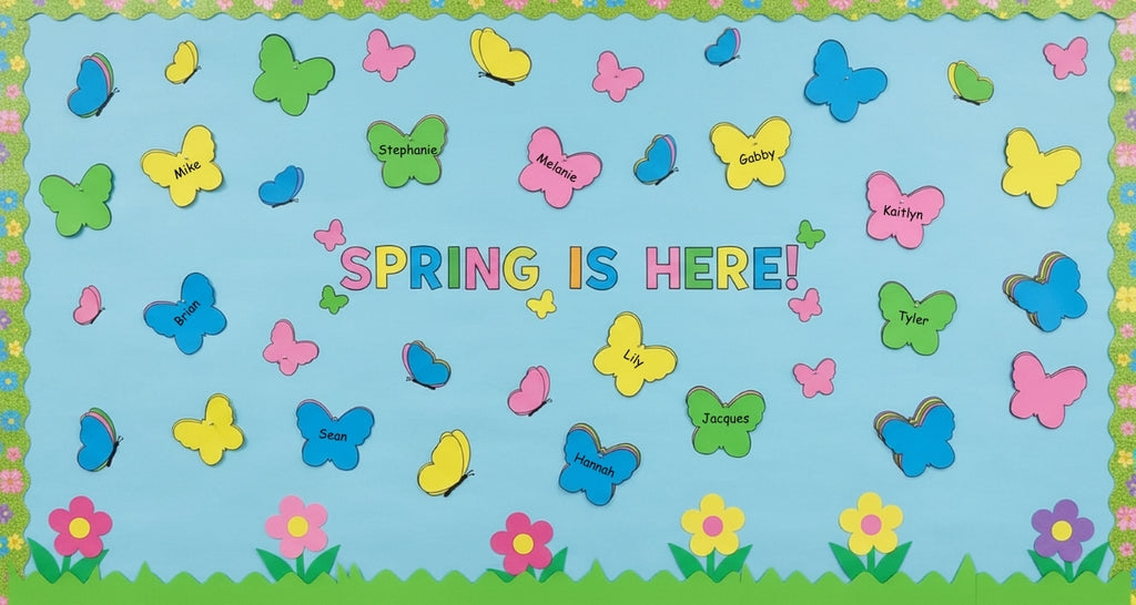 Spring Cut Out Set SHAPES ETC. Large Cut-Out Set - Spring