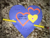 Heart Assorted Color Creative Cut-Outs- 3"