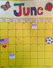 NEW~ SHAPES ETC. Yellow Vertical Calendar  - Set of 3