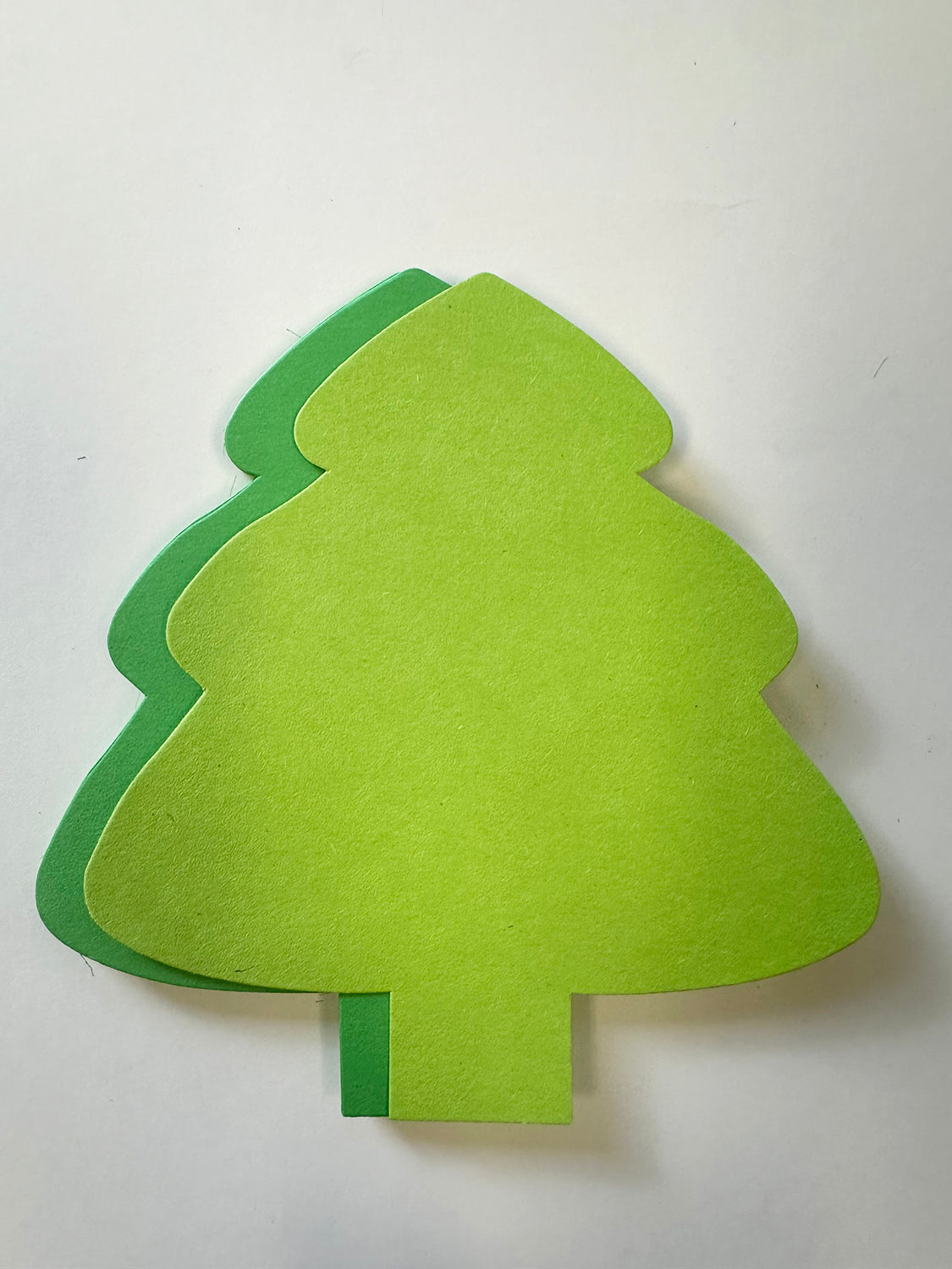 15ct Creative Shapes etc. Small Assorted Color Creative Foam Craft Cut-Outs Assorted Green Evergreen Tree