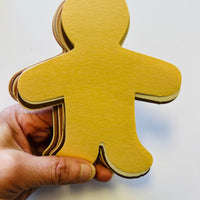 SHAPES ETC. Large Cut-Out Set - Multicultural Body Parts