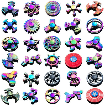 Fidget Spinner Metal Finger Spinner Bearing Spinner Toy Adult Toys for