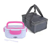 2-In-1 Electric Heating Lunch Box Car + Home 12V 220/110V Portable