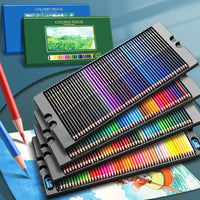 48/72/120/150/200 Professional Oil Color Pencil Set Soft Wood