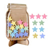 1 Piece-Kids Reward Jar With Star Classroom Reward Jar With 25pcs