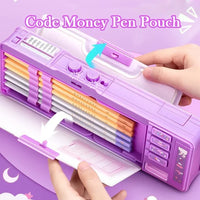 Multifunctional Pencil Case Double layer Large Capacity pencil bag