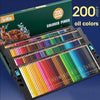 48/72/120/150/200 Professional Oil Color Pencil Set Soft Wood