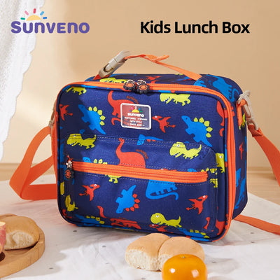 Sunveno Kids Lunch Box Insulated Soft Bag Mini Cooler Back to School