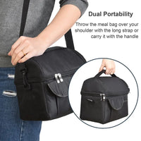 Lunch Bag Reusable Insulated Thermal Bag Women Men Multifunctional 8L