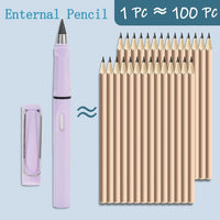 Infinity Pencil Forever Pencil with Eraser Cute Eternal Pencil