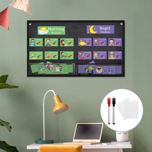 Visual Schedule for Kids Chore Reward Chart for Classroom Preschool