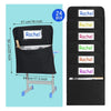 6Pcs Chair Storage Pocket Chair Bag Chair Pockets For Classrooms