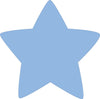 SHAPES ETC. Sticky Shape Notepad - Blue Star