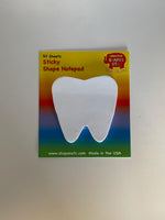 SHAPES ETC. Sticky Shape Notepad - Tooth